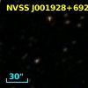 NVSS J001928+692307