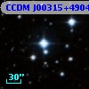 CCDM J00315+4904AB