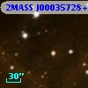2MASS J00035728+6833229