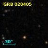 GRB 020405