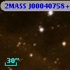 2MASS J00040758+6833250