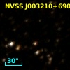 NVSS J003210+690158