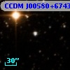 CCDM J00580+6743B