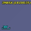 2MASX J14104135+1333285