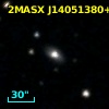 2MASX J14051380+0717127