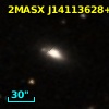 2MASX J14113628+0848346