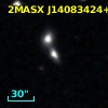 2MASX J14083424+0911481