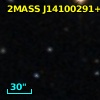 2MASS J14100291+0818288