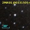 2MASS J00331505+4826418