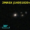 2MASX J14051020+0322233