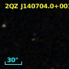 2QZ J140704.0+001132