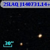 2SLAQ J140731.14+002510.7