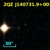 2SLAQ J140732.00+001140.1