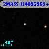 2MASS J14085868+0029073