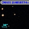 2MASS J14050774+0001304
