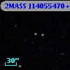 2MASS J14055470+0011225