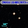 2MASS J14052073+0000059