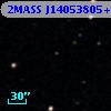 2MASS J14053805+0001265