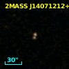 2MASS J14071212+0001386