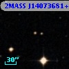 2MASS J14073681+0012437