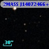 2MASS J14072466+0016236