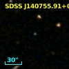 2QZ J140755.8+000747