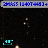 2MASS J14074483+0000251