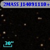 2MASS J14091110+0000353