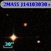 2MASS J14103030+0002562