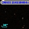 2MASS J14110484+0001424