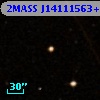 2MASS J14111563+0012484