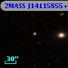 2MASS J14115855+0013266
