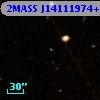 2MASS J14111974+0015532