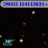 2MASS J14113691+0008010