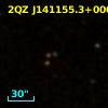2QZ J141155.3+000805