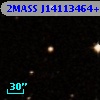 2MASS J14113464+0008429