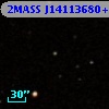 2MASS J14113680+0004372