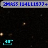 2MASS J14111877+0003209