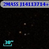 2MASS J14113714+0000531