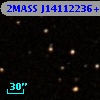 2MASS J14112236+0000190