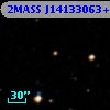 2MASS J14133063+0014183