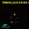 2MASS J14133181+0017067