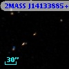 2MASS J14133885+0003437