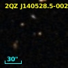 2SLAQ J140528.52-002117.2