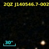 2SLAQ J140546.76-002137.8