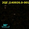 2SLAQ J140926.03-001415.1