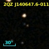 2SLAQ J140647.72-011446.7