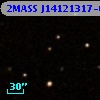 2MASS J14121317-0010073