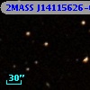 2MASS J14115626-0013042
