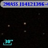 2MASS J14121386-0013343